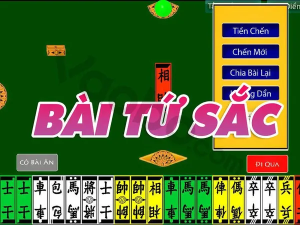 game bài tứ sắc - Si Se Pai (Tên Trung Quốc của Tứ Sắc)