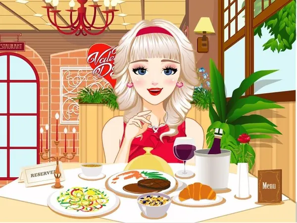 game valentine - Romantic Date Dress Up