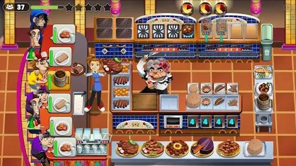 game văn phòng - Diner Dash